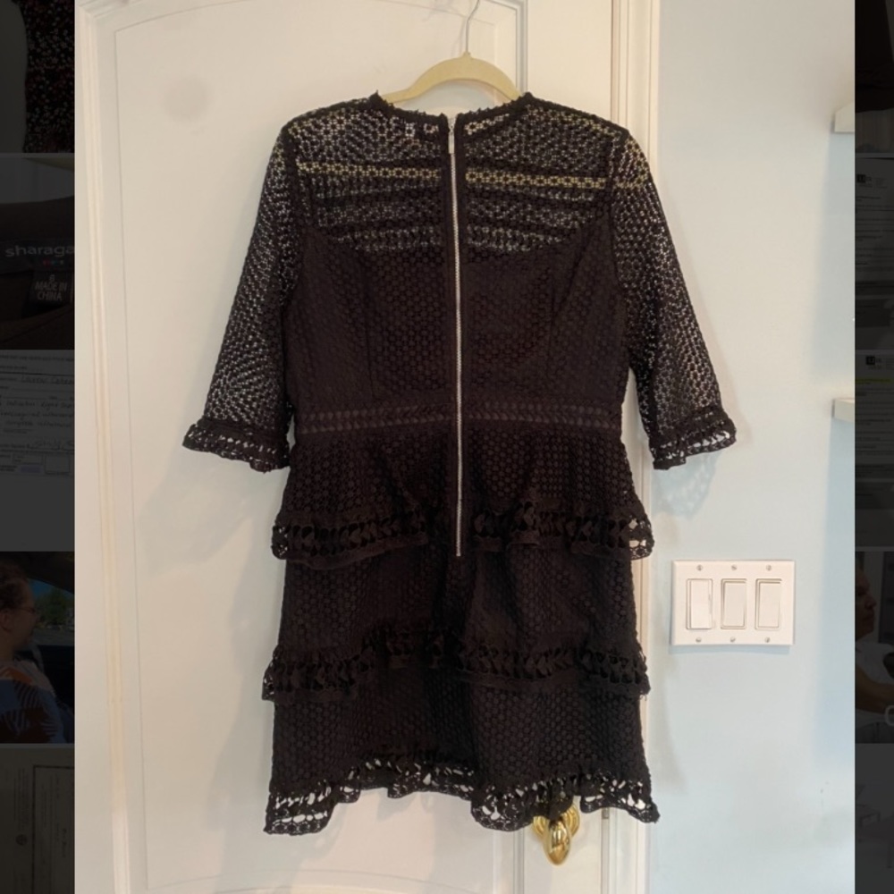 Women’s Black Lace Dress Ice Cube - Picture 2 of 2